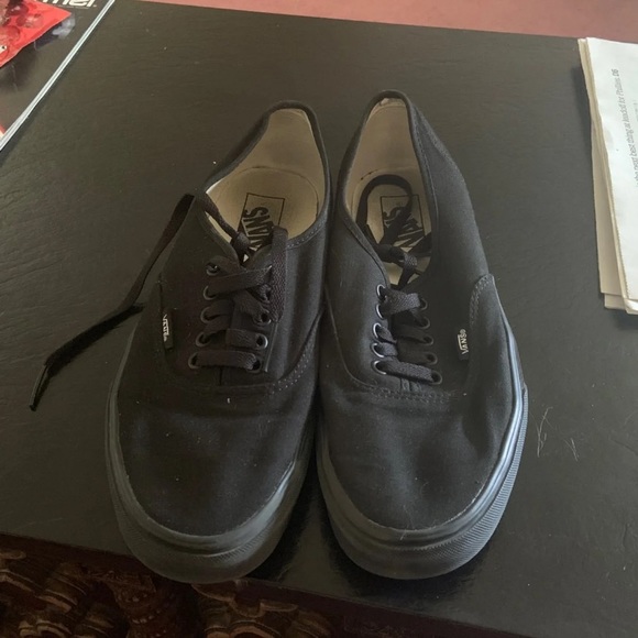 All Black Vans - Picture 2 of 2